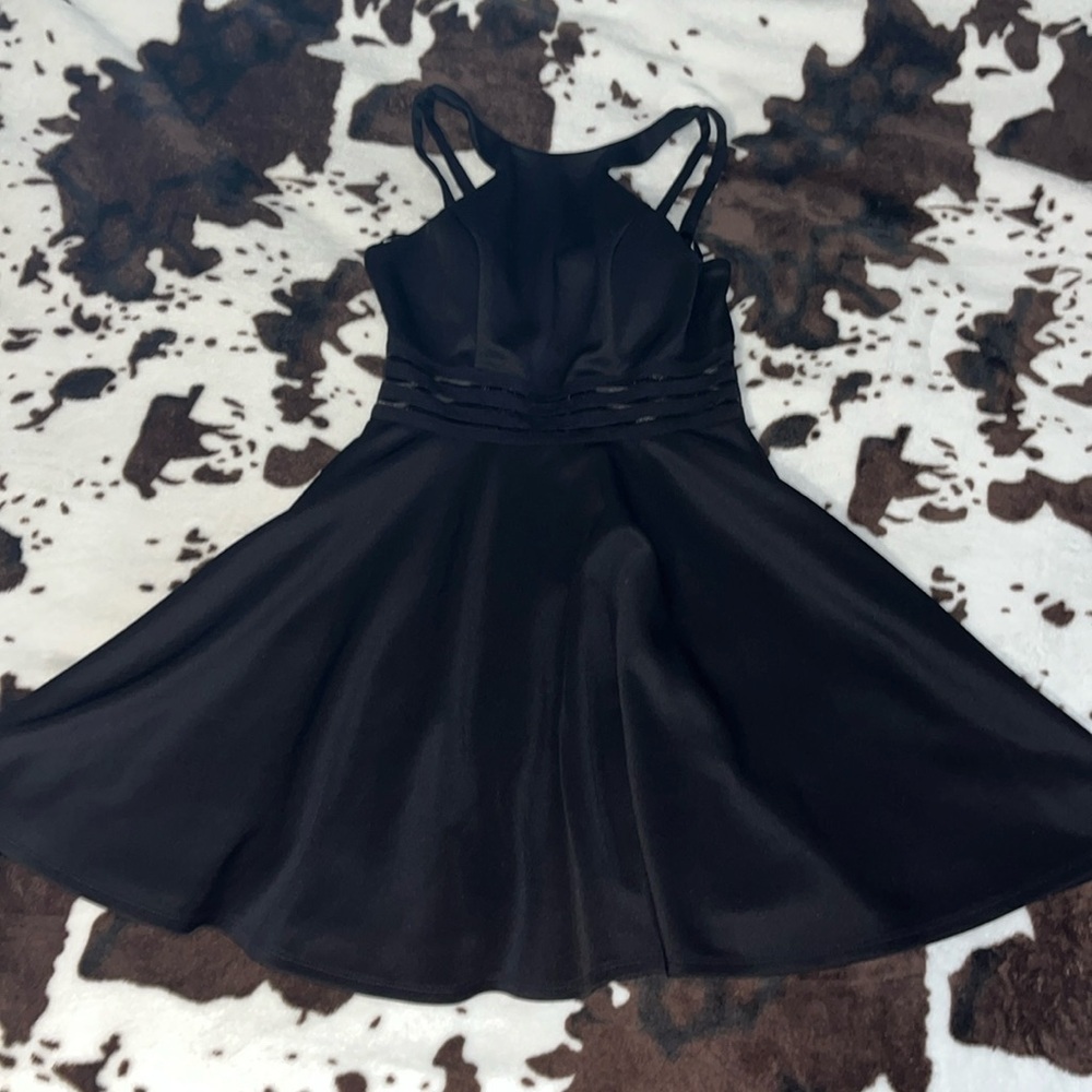 Black city studio dress